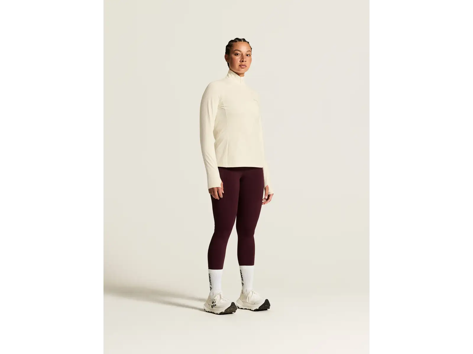 Craft Gain Thermal Midlayer 2 damska bluza biała