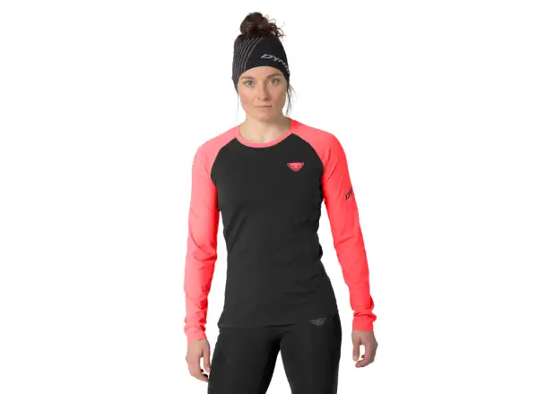 Dynafit Alpine Pro damska koszulka dlugi rekaw Ultra Coral