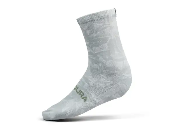 Endura Grid Floral LTD Print skarpetki Mains Grey