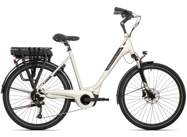 Rock Machine Cityride e400 rower elektryczny miejski Gloss Metallic Silver