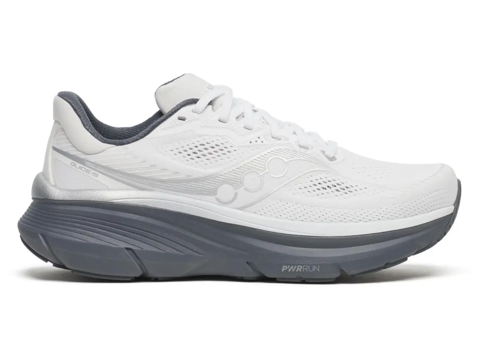 Saucony Guide 19 męskie buty do biegania White/Shadow