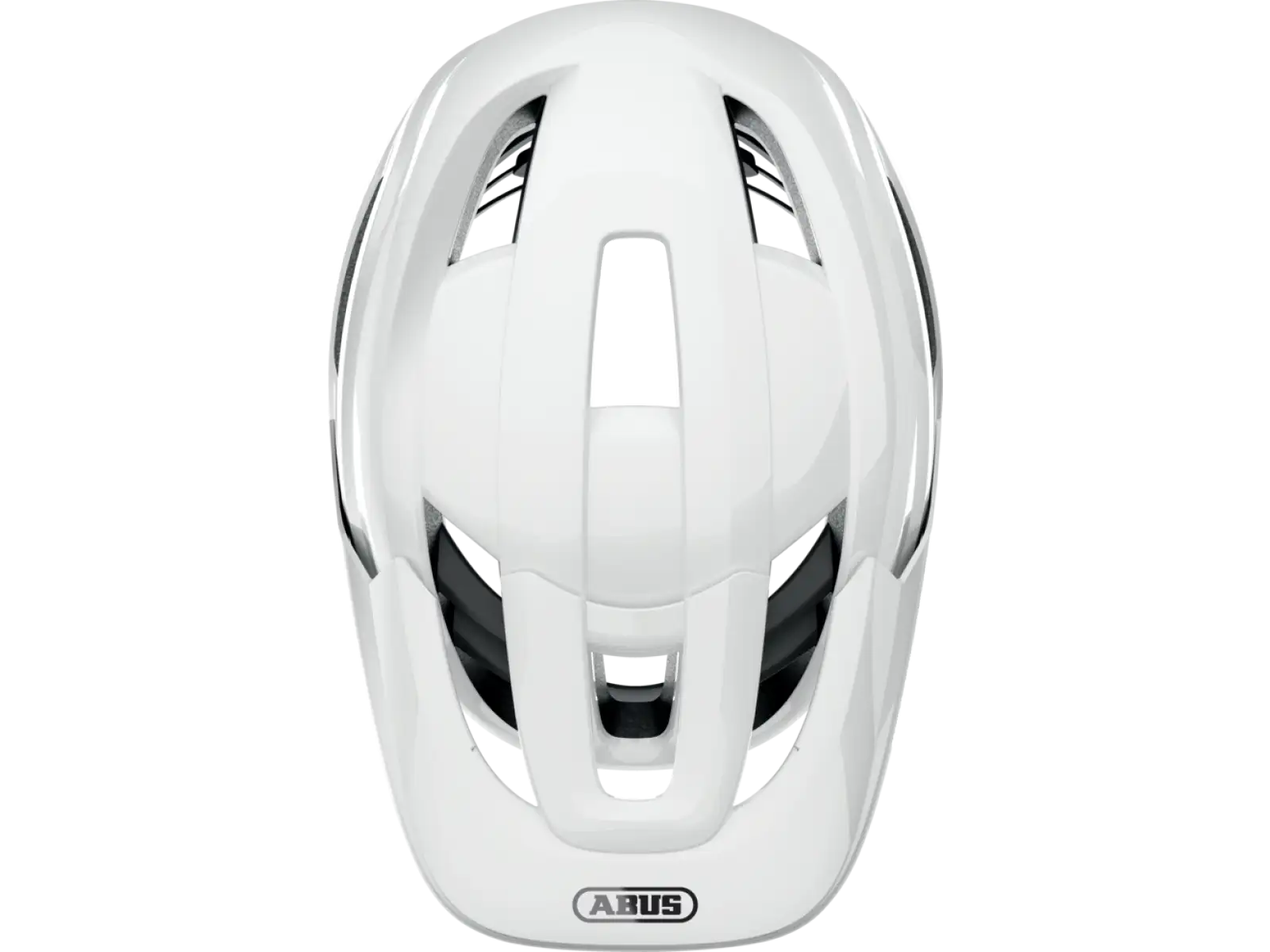 Abus Cliffhanger MTB kask Shiny White
