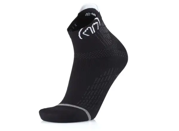 Sidas Run Anatomic Ankle skarpetki Black