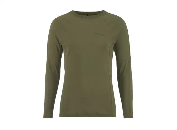 Craft ADV Wool Merino męska koszulka długi rękaw zielona