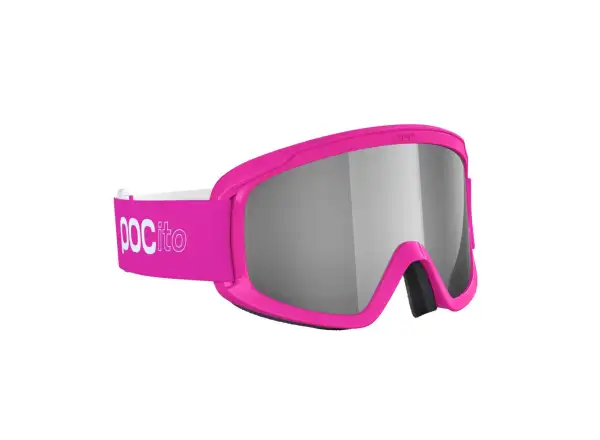 POC POCito Opsin dziecięce gogle narciarskie Fluorescent Pink/Clarity ONE