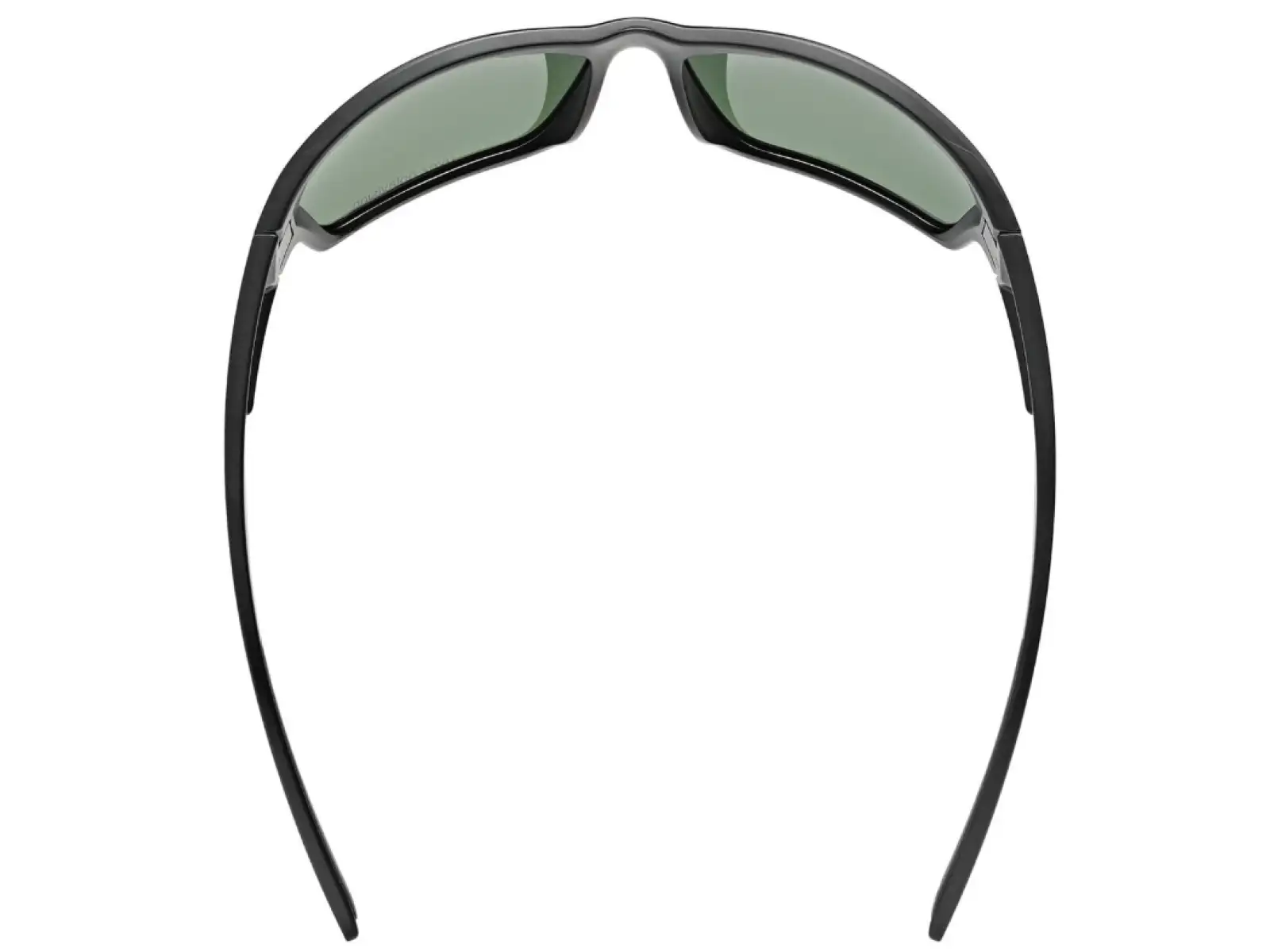 Uvex Sportstyle 233 Polavision okulary Black Matt/Mirror Green