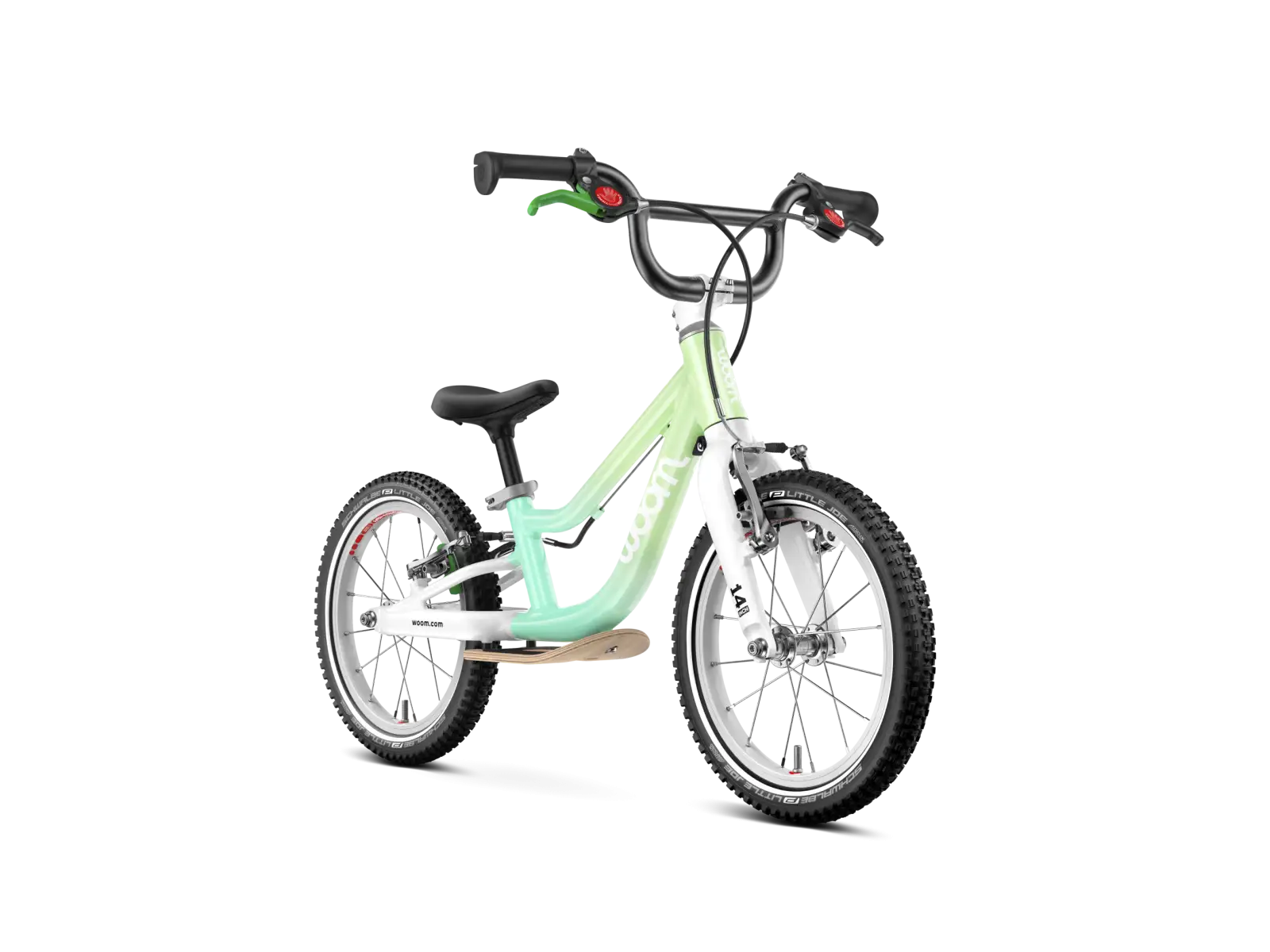 Woom GO 1 Plus rowerek biegowy dziecięcy 14 Spearmint Crush Limited
