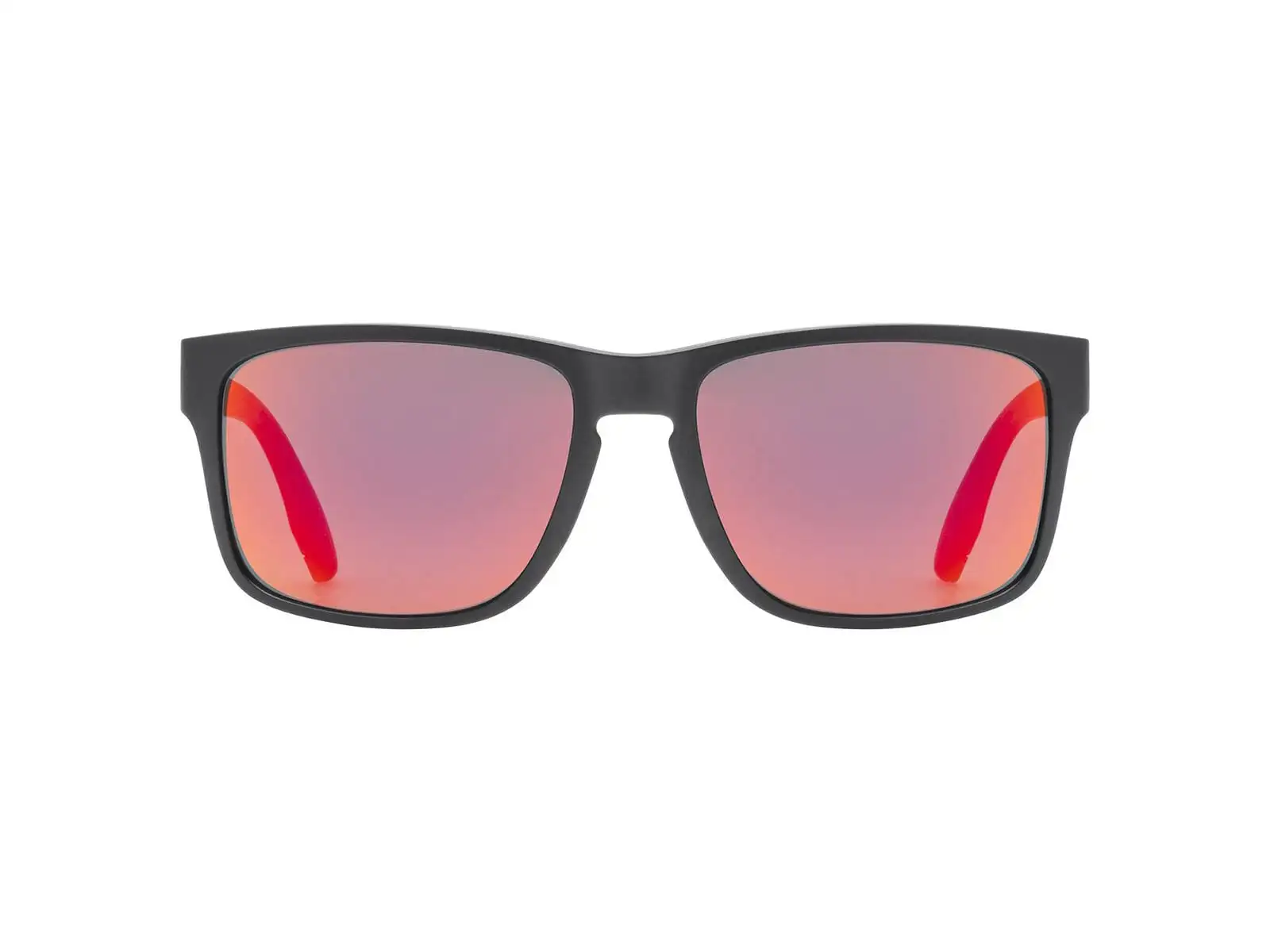 Uvex Poise okulary przeciwsłoneczne Black Matt/Mirror Red