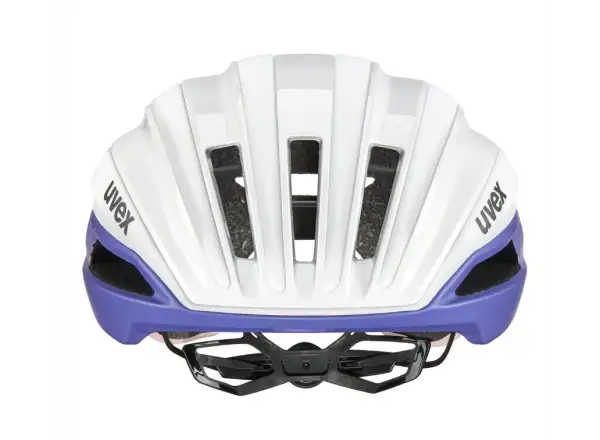 Uvex Surge Aero MIPS kask rowerowy szosowy White/Lila Apricot Matt