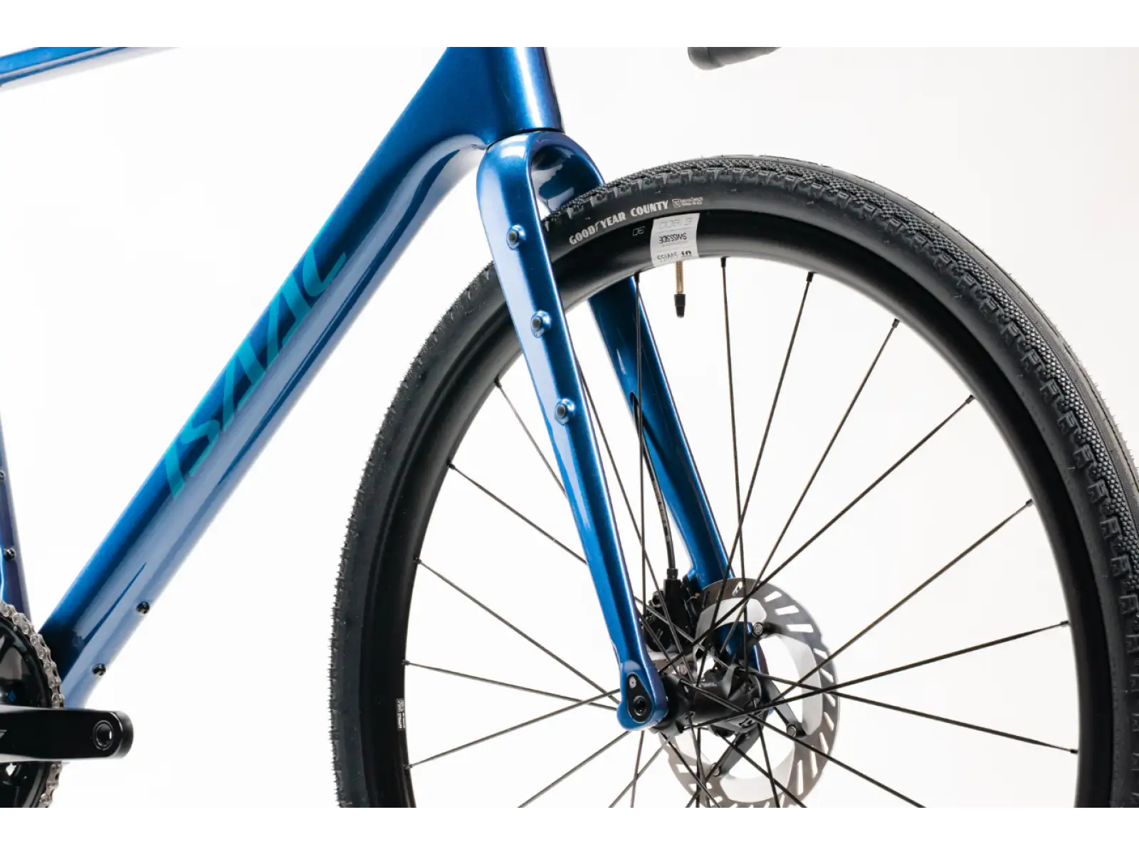 Isaac Kaon 105 Di2 2x12 gravel rower Saphire Blue