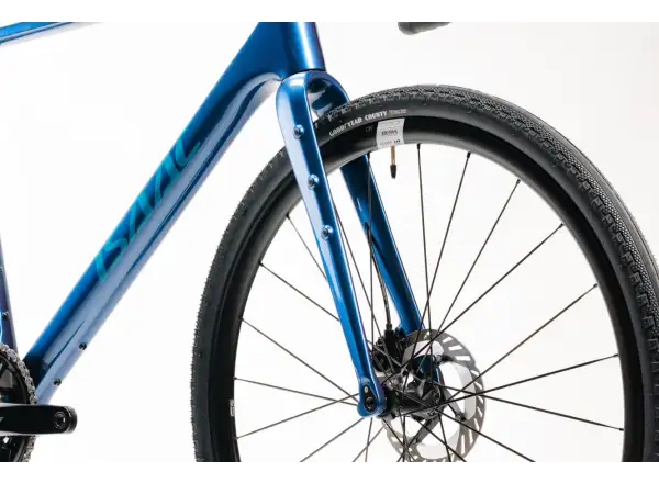 Isaac Kaon 105 Di2 2x12 gravel rower Saphire Blue