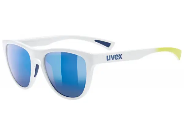 Uvex ESNTL Spirit okulary White Matt/Mirror Blue