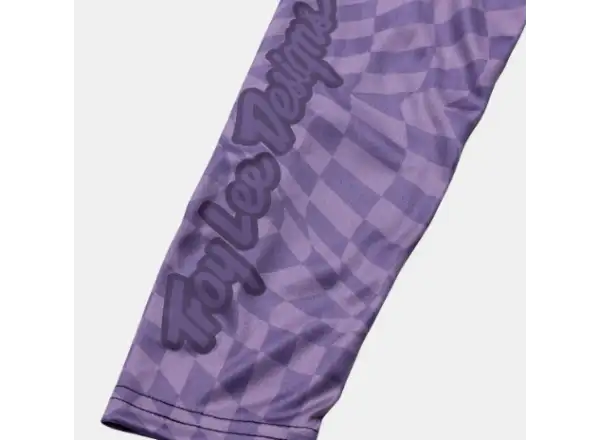 Troy Lee Designs Lilium Twisted Checkers damski dres długi rękaw Deep Purple
