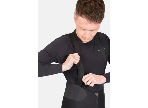 Endura GV500 Thermal męskie spodnie na szelkach czarna