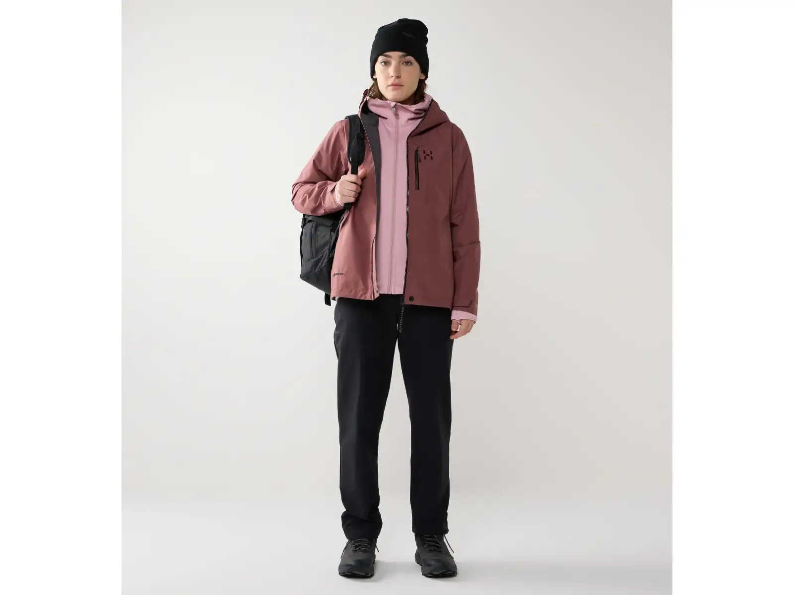 Haglöfs Alert GTX kurtka damska Misty Mauve