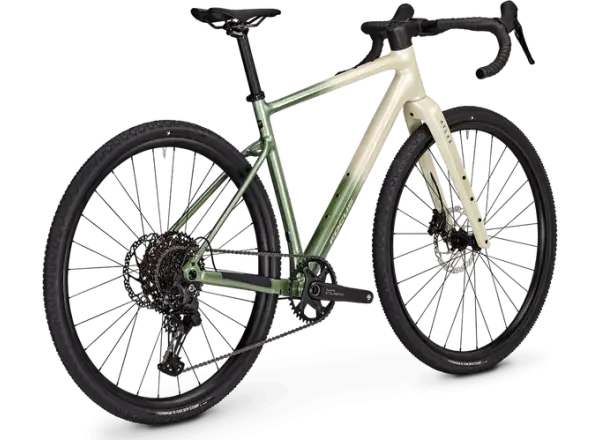 Focus Atlas 6.7 rower gravel Champagne/Mintgrey