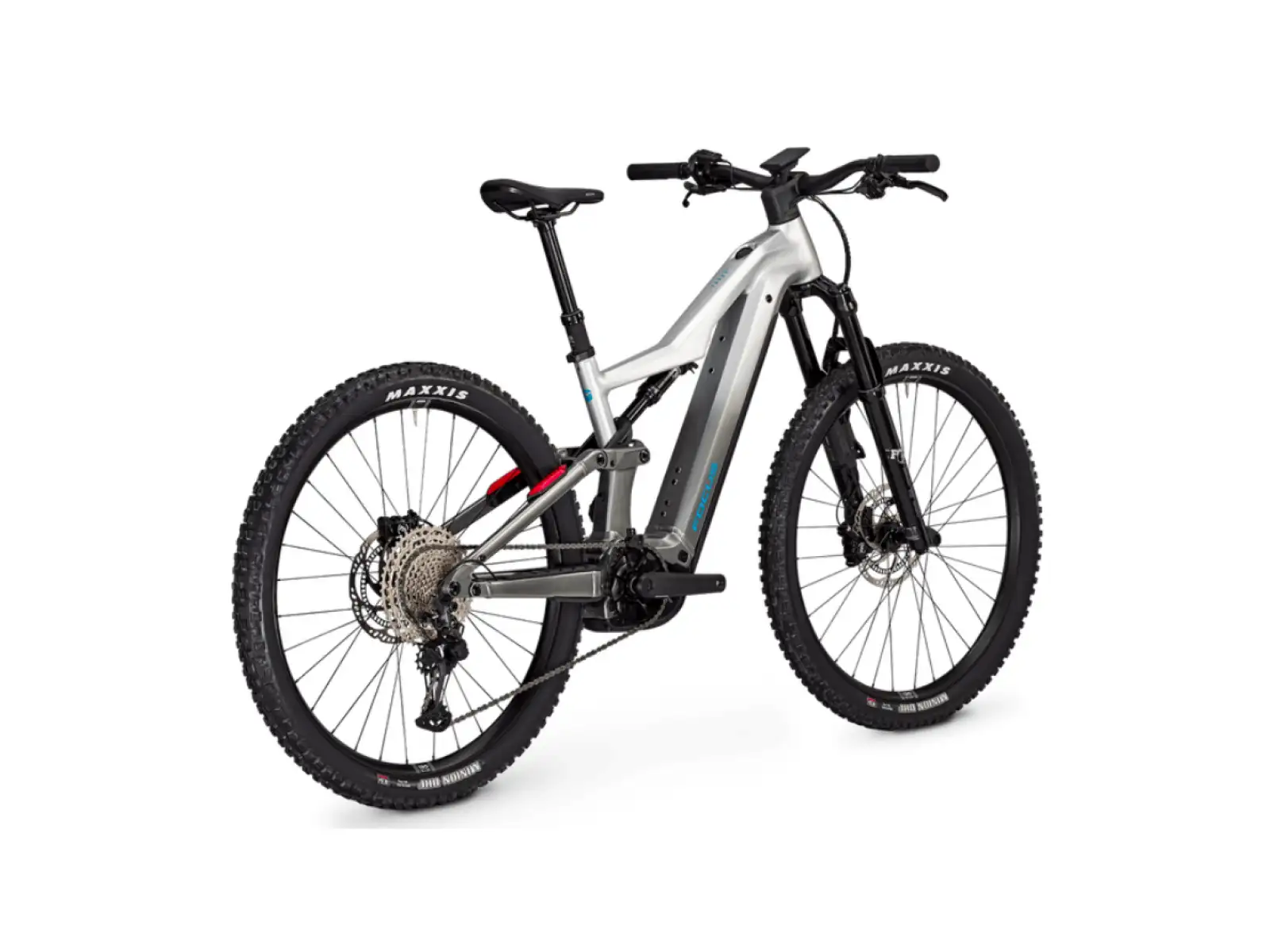 Focus Thron2 6.9 ABS pełne zawieszenie rower elektryczny 600 Wh Nepalsilver/Steelgrey