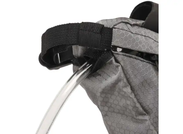 Woho X-Touring torba do ramy 4,7 l Honeycomb Iron szara roz. L