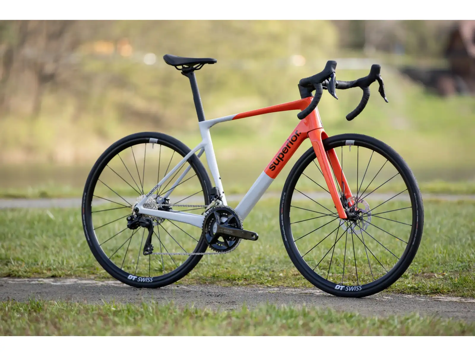 Superior XR 9.5 GF rower szosowy Gloss Grey/Red