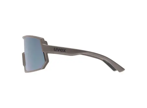Uvex Sportstyle 235 okulary rowerowe Oak Brown Matt/Mirror Silver