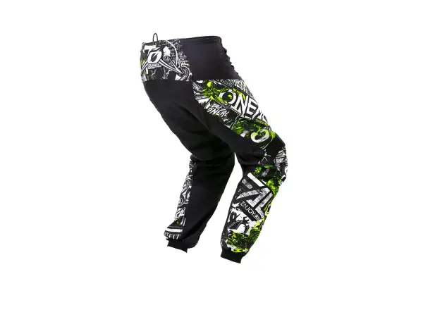 ONeal Element Attack V.23 dziecięce spodnie Black/Neon Yellow