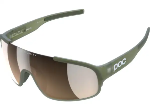 POC Crave okulary Epidote Green Translucent