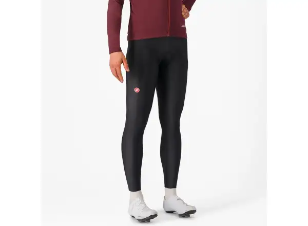 Castelli Espresso Bibtight męskie spodnie z szelkami i wkładką Black
