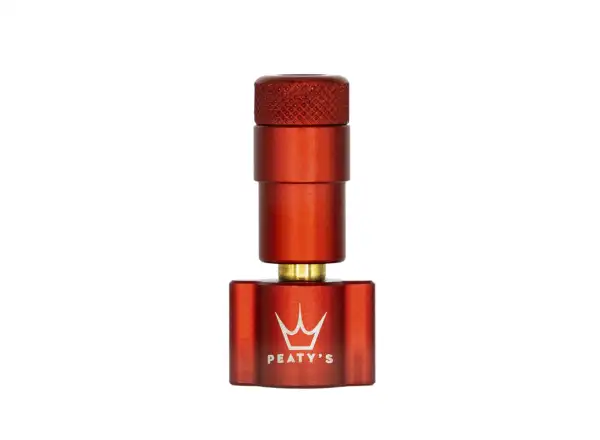 Peatys Holeshot CO2 głowica pompki Red