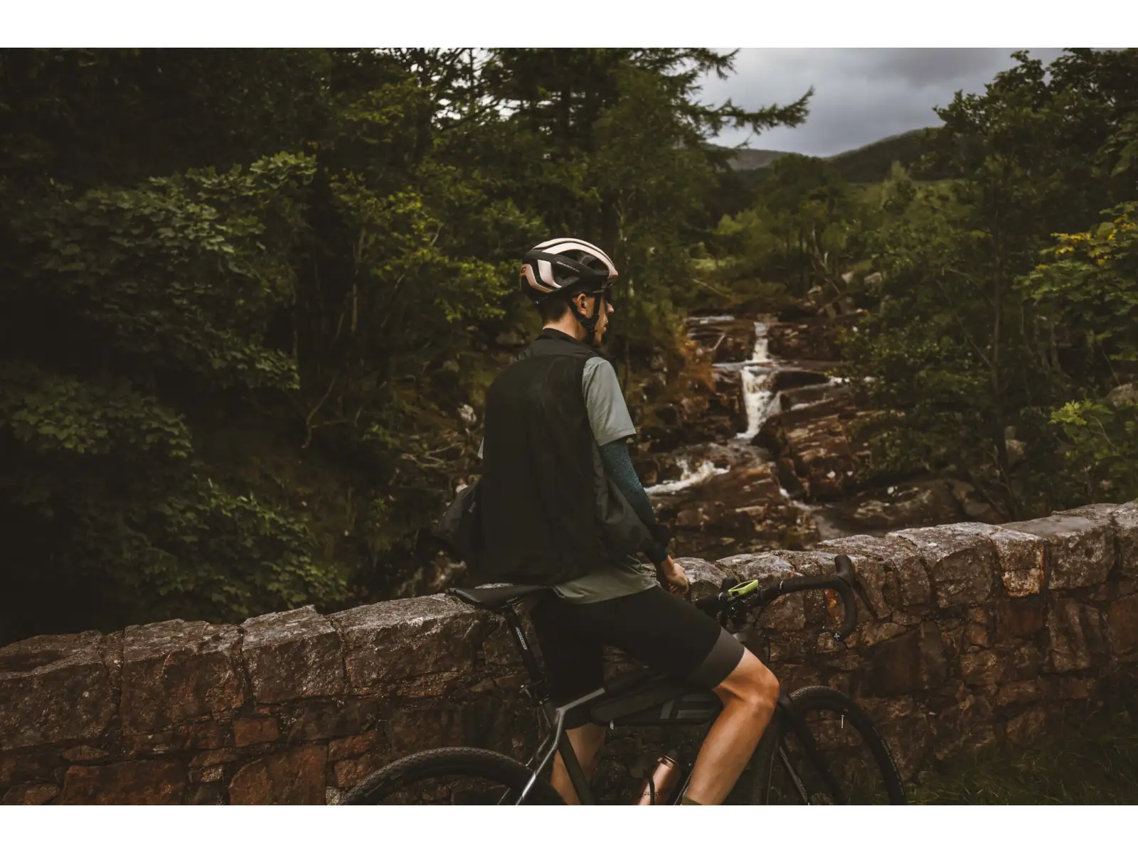Force Wind męska kamizelka czarna