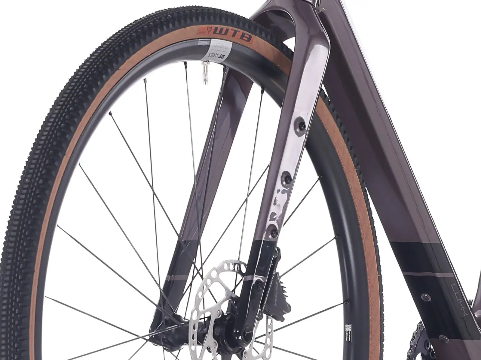 Rock Machine Lukk Cr 70 gravel rower Gloss Purple Garnet