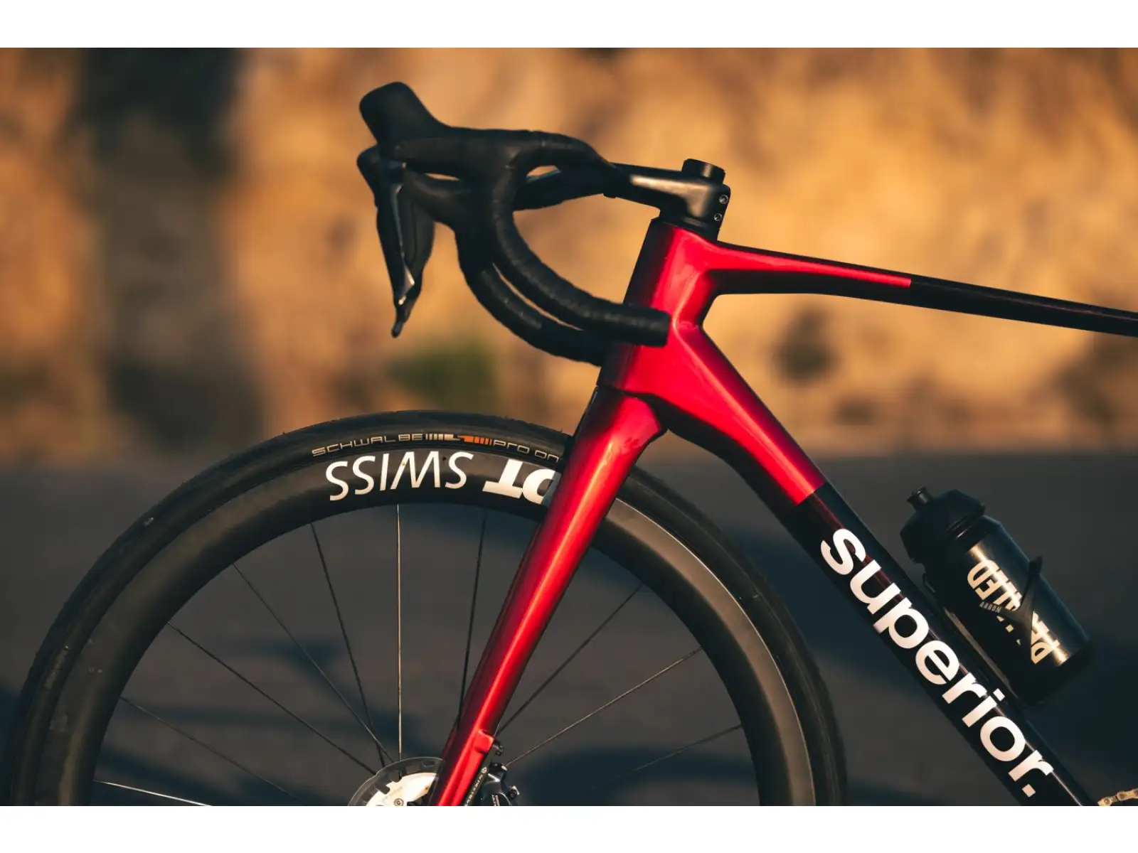 Superior X-Road 9.8 GF rower szosowy gloss carbon red