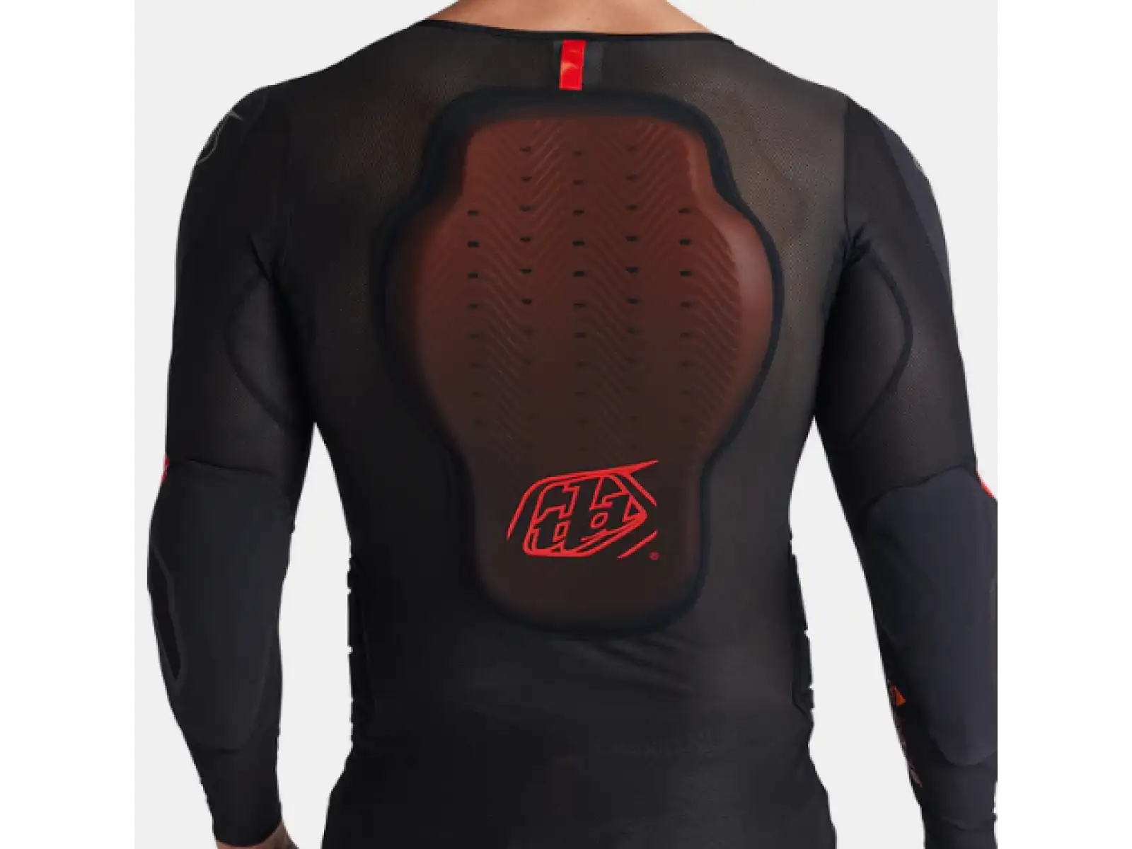 Troy Lee Designs Stage Ghost D3O Solid ochranna kamizelka z długim rękawem Black