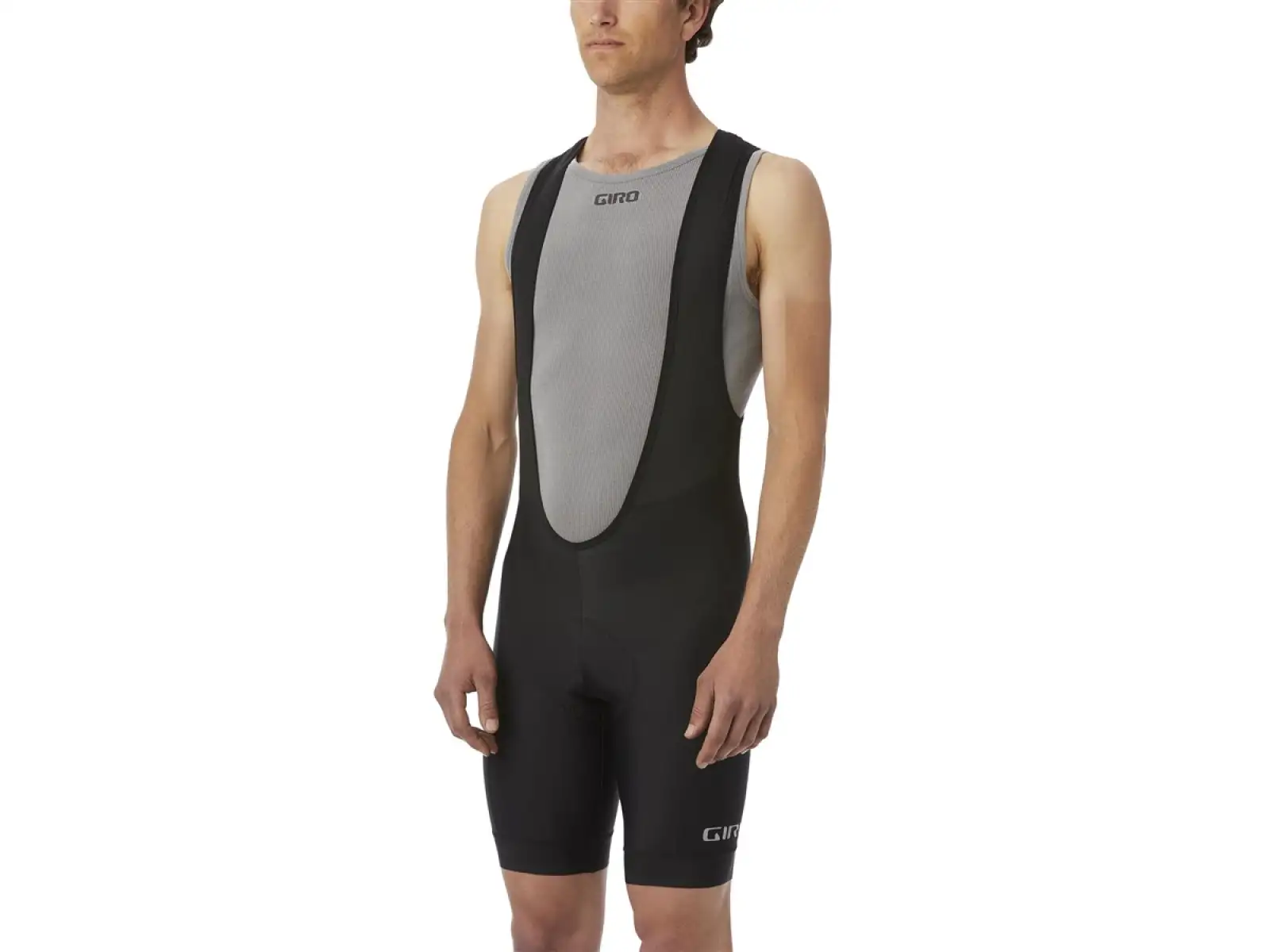 Giro Chrono Sport Bib męskie spodenki z wkładką i szelkami czarny