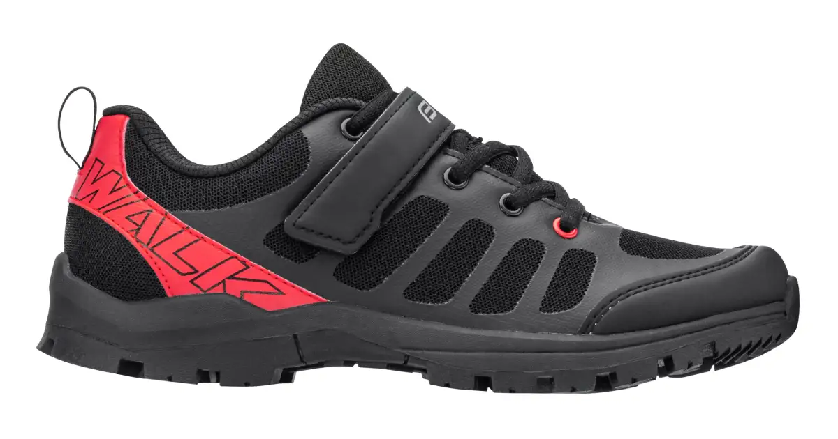 Force Walk MTB męskie buty rowerowe czarna/czerwona | Koloshop