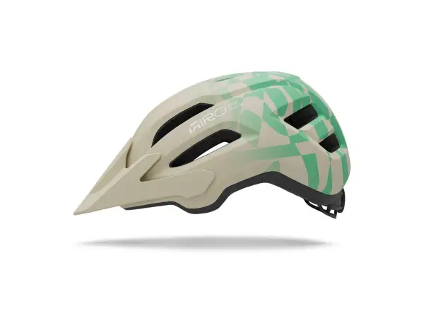 Giro Fixture II kask Mat Stone/Green Rush