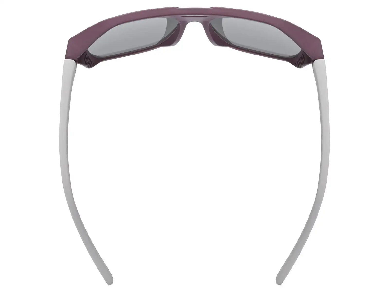 Uvex dziecięce sportowe okulary Cosmic Cranberry - Grey Matt/Mir. Silver