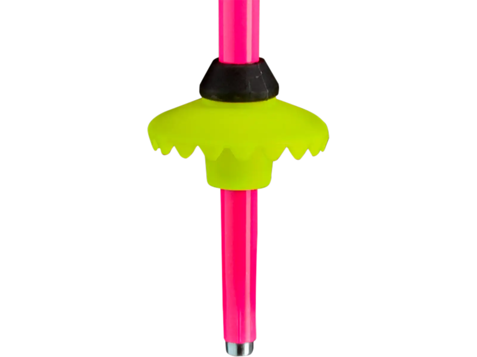 Leki Racing Kids dziecięce kije narciarskie zjazdowe Neonpink-neonorange-neonyellow
