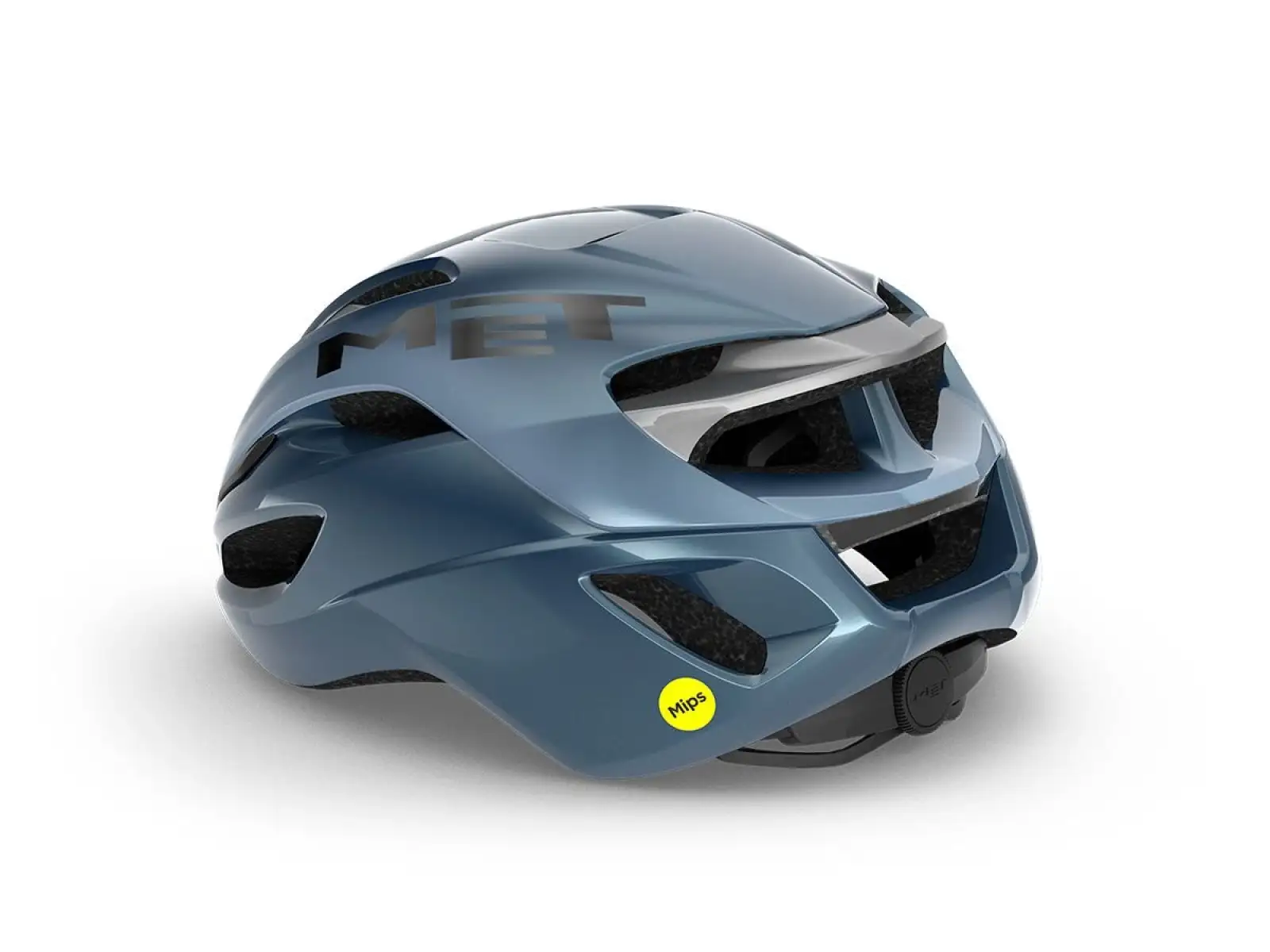 MET Rivale MIPS kask rowerowy Navy Silver