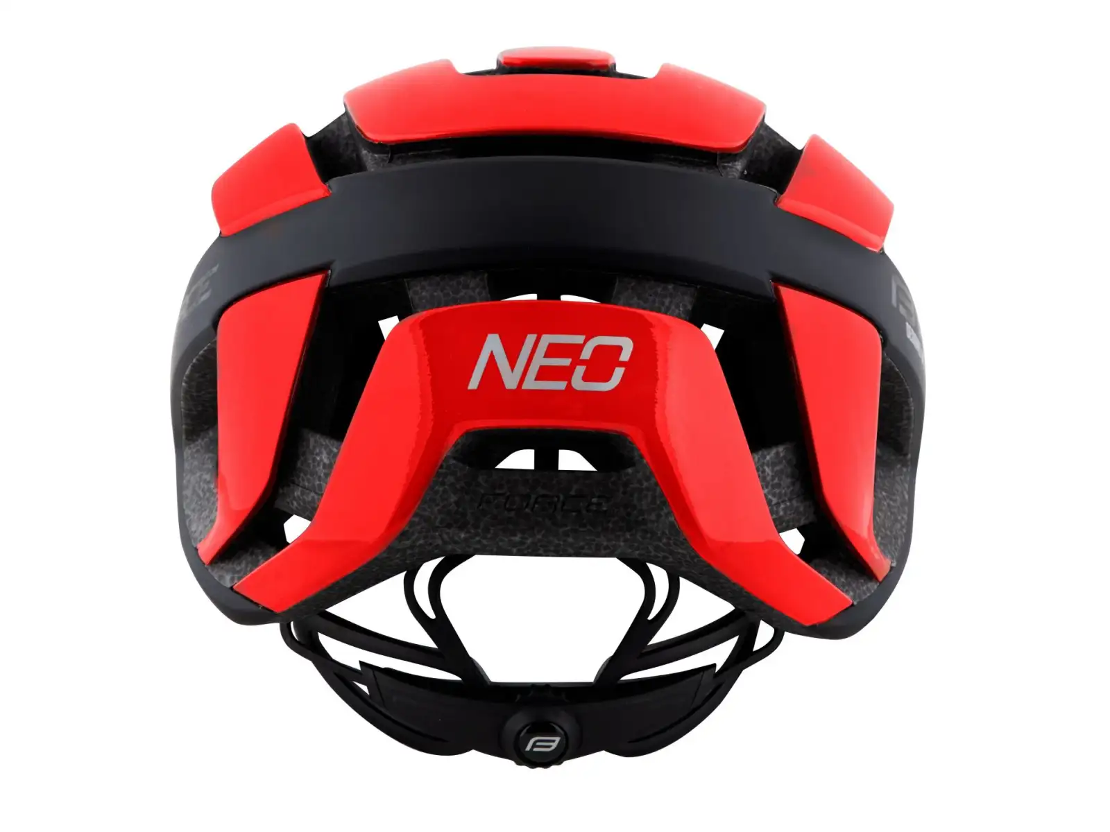 Force Neo kask rowerowy czerwona/czarna