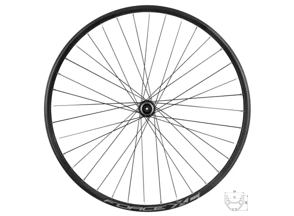 Force XC Disc 29 CL przednie koło zaplecione piasta Shimano