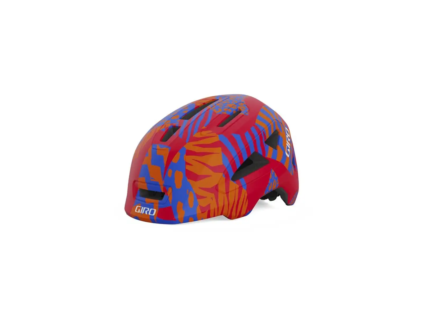 Giro Scamp II dziecięcy kask Mat Red Animal