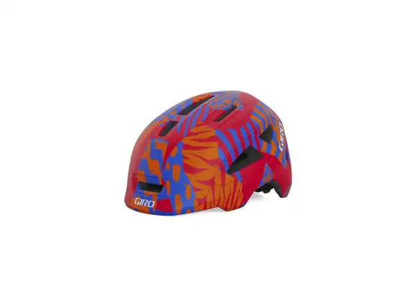Giro Scamp II dziecięcy kask Mat Red Animal
