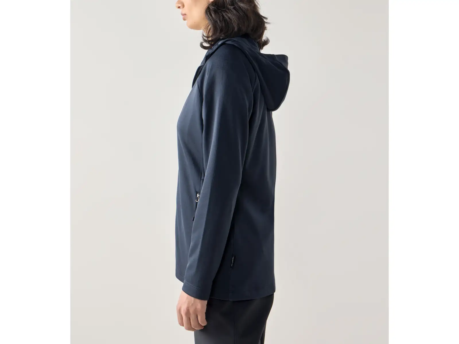Haglöfs Korp Mid Hood damska bluza Tarn Blue