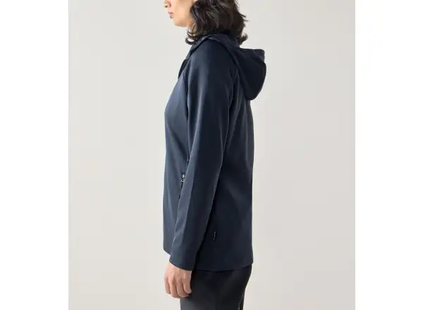 Haglöfs Korp Mid Hood damska bluza Tarn Blue