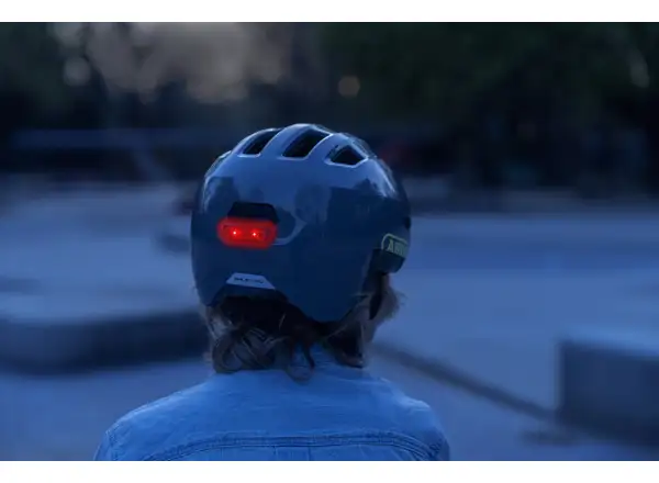 Abus Smiley 3.0 ACE LED kask dziecięcy Royal Purple