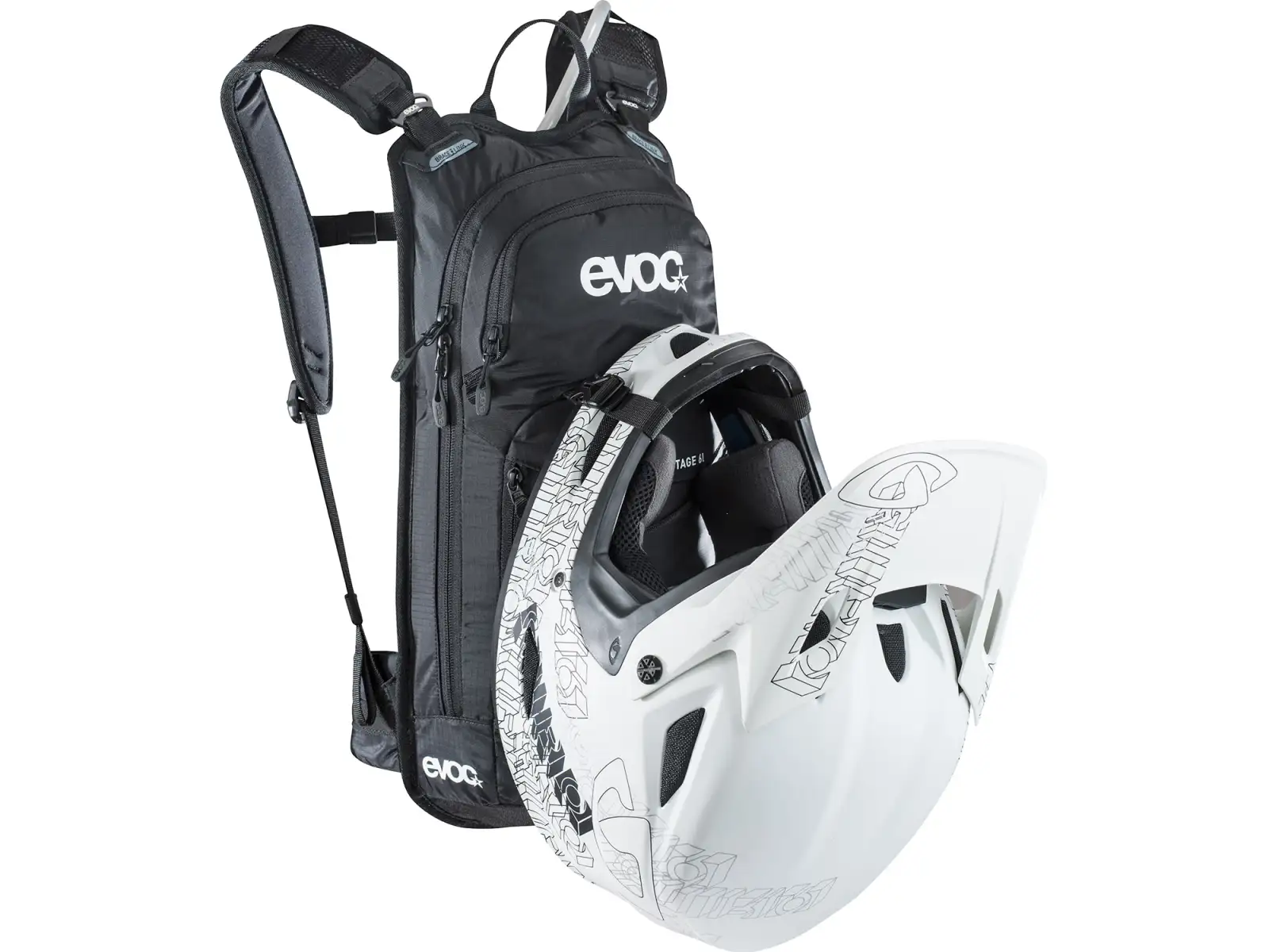 Evoc Stage 6 plecak 6 l + bukłak 2 l black