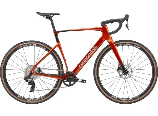 Cannondale SuperX 4 AXS gravel rower Flame Orange