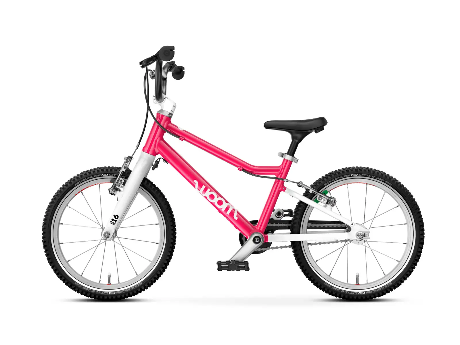 Woom GO 3 rower dziecięcy 16" Hot Pink