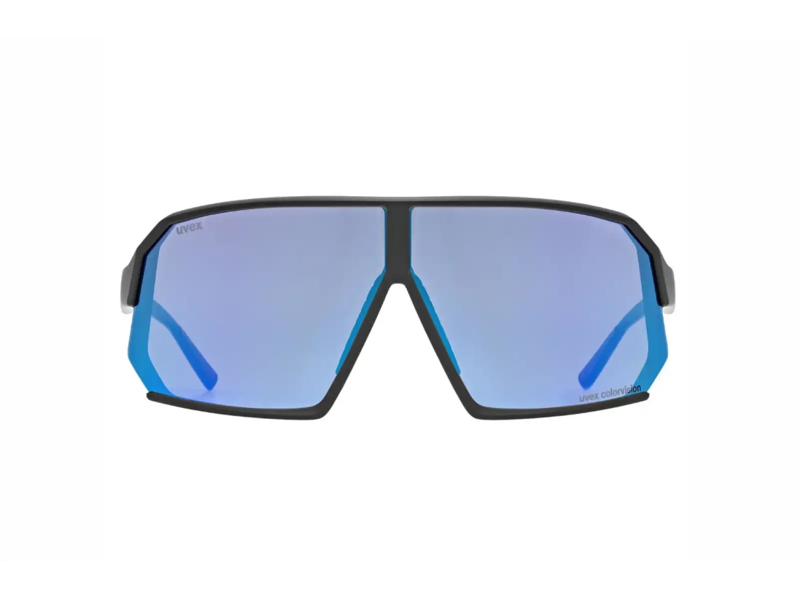 Uvex Sportstyle 237 ColorVision okulary Black Matt/Mirror Blue