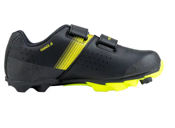 Northwave Hammer Junior dziecięce buty XC Black/Yellow Fluo